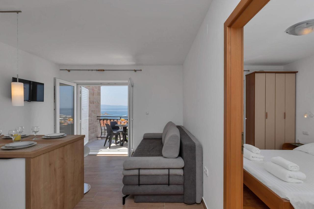 Ivan Sea View Apartment Makarska Dış mekan fotoğraf
